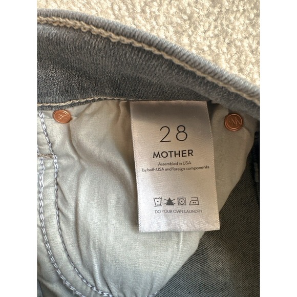 $258 MOTHER - THE STUNNER ANKLE FRAY - CHATEAU SECRETS Size 28 - Picture 6 of 14